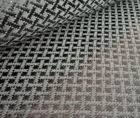Jacquard carbon fabric