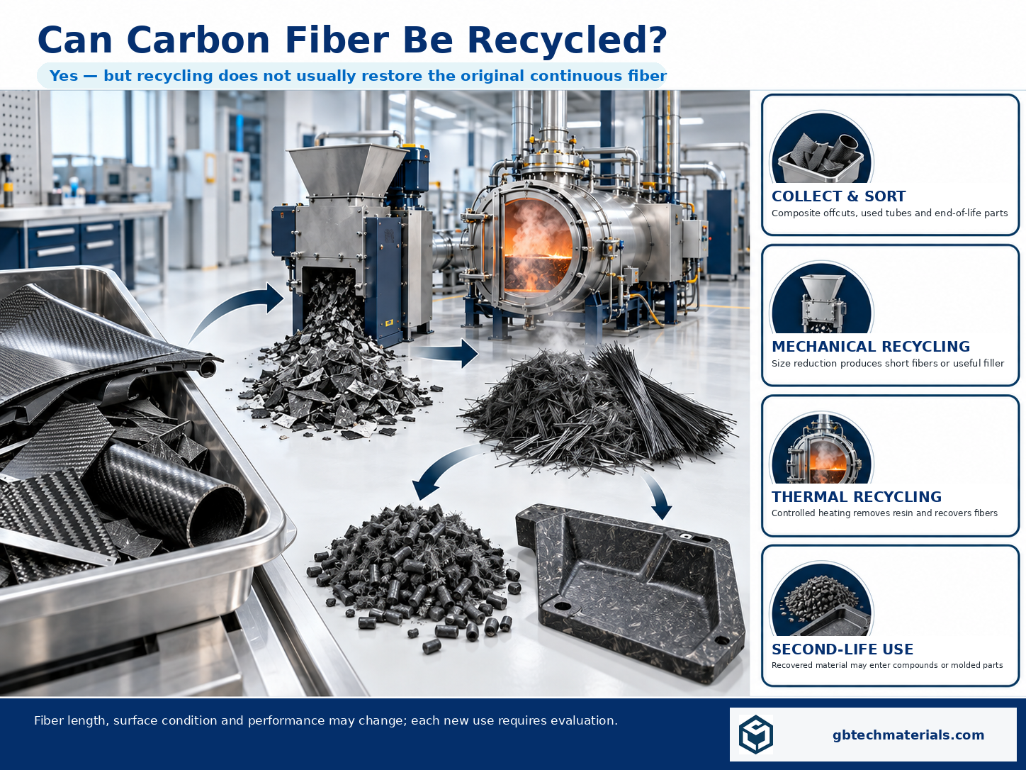Can Carbon Fiber Be Recycled? Where Does Waste Carbon Fiber Go?