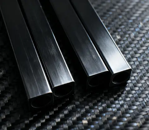 Pultruded Carbon Fiber Square Tube
