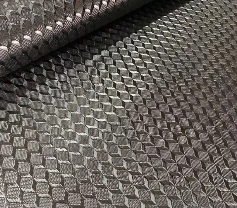 Jacquard Carbon Fiber Fabric